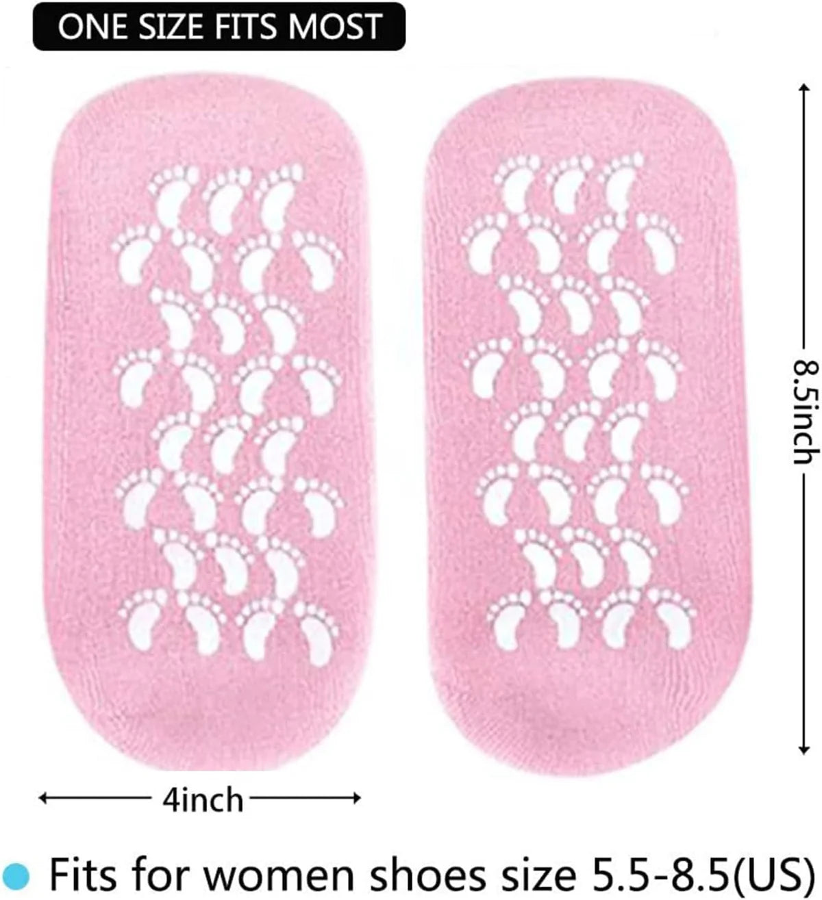 Soothe Socks™ - Foot Spa Pedicure Silicone Socks