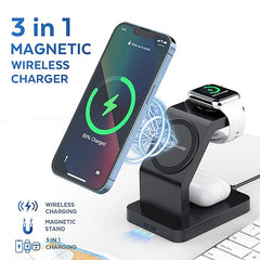 3 in 1 Wireless Charger-Apple and Android Phones