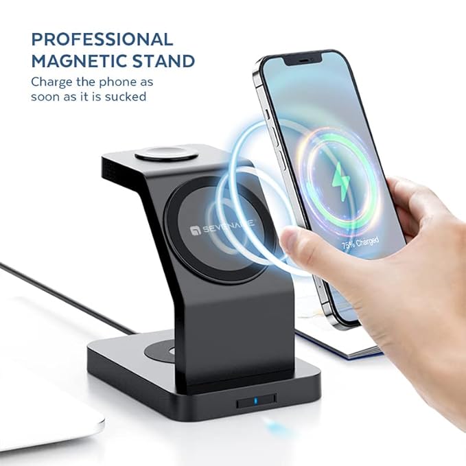 3 in 1 Wireless Charger-Apple and Android Phones